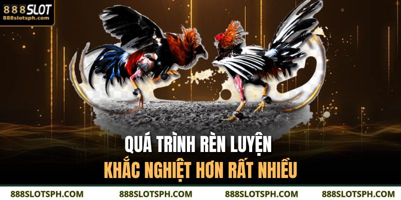 Quá trình rèn luyện khắc nghiệt hơn rất nhiều